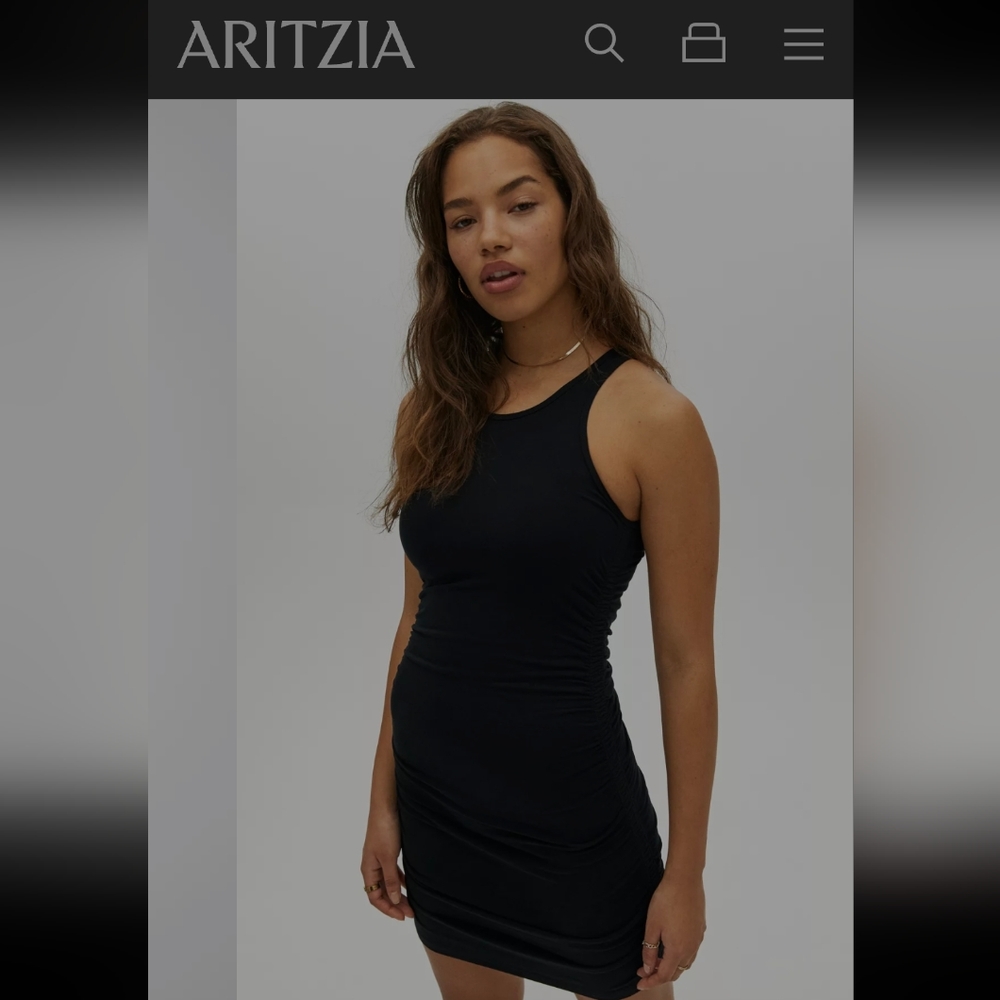 Tna chill malibu black dress